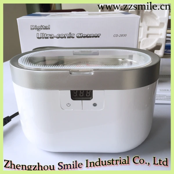 

Double Injected Color 0.6L Tank Capacity Ultrasonic Cleaner with Digital Timer Display CD-2830