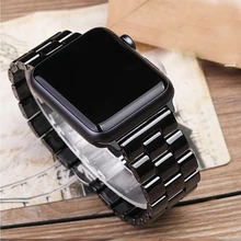 Заводской керамический браслет для Apple Watch 38, 42 мм, 40 мм, 44 мм, браслет для iwatch, ремешок серии 4, 3, 2, 1