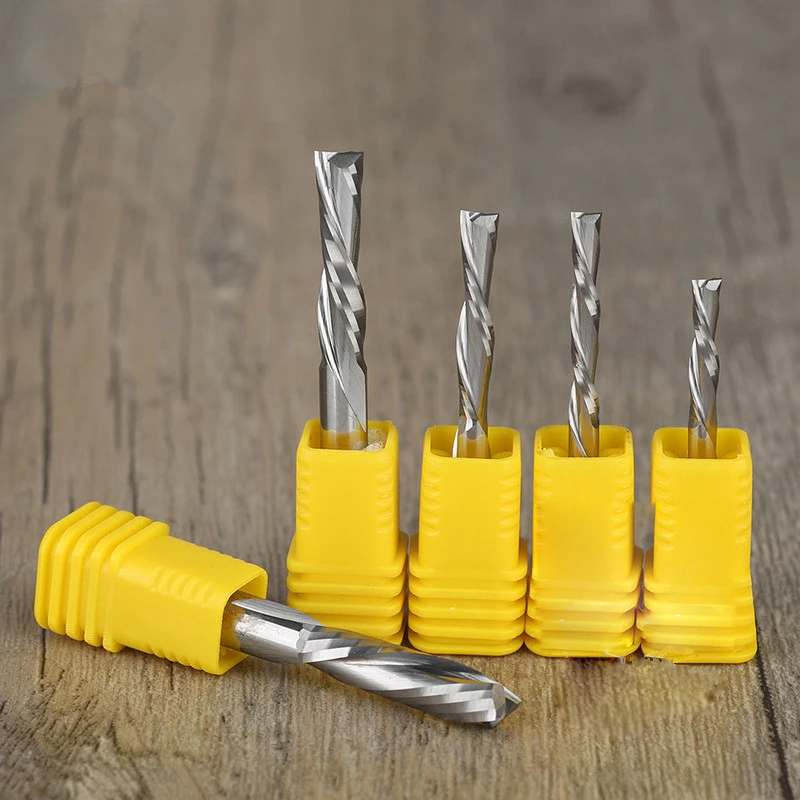 5pcs бесплатная доставка cnc твердосплавная Концевая фреза деревообрабатывающий