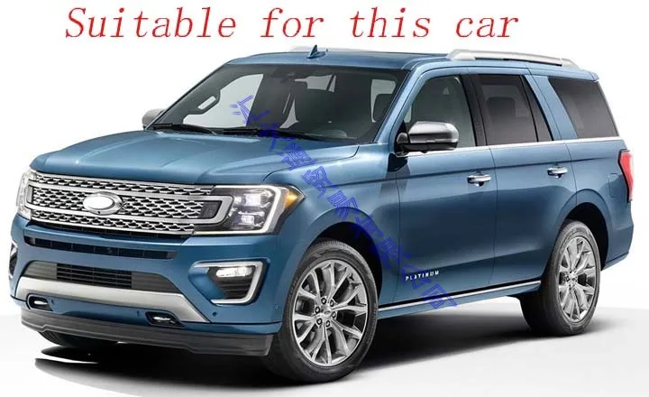 Для Ford Expedition задняя крышка из нержавеющей стали для багажника, бампера Pedel Sill отделка Стайлинг декоративные аксессуары для автомобиля