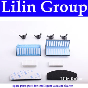 

(For KK8)Spare Parts Pack for Intelligent Vacuum Cleaner,1 Pack Includes Side Brush*4 + Primary Filter*2 + HEPA Filter*2 + Mop*2