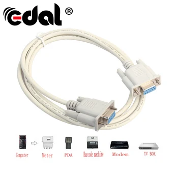 

1.5M/3M/5M Serial RS232 9 Pin Female To Female DB9 9-Pin PC Converter Extension Cable