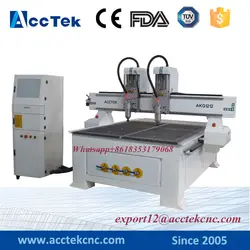 Китай Acctek дешевая цена Mulit головка cnc маршрутизатор 1200*1200 мм cnc токарный станок цены cnc 3d модели