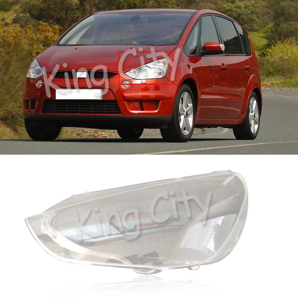 Крышка QX 1 шт. для S-MAX C-MAX 2007-2009 передняя фара крышка абажур головной светильник водонепроницаемый яркий головной светильник