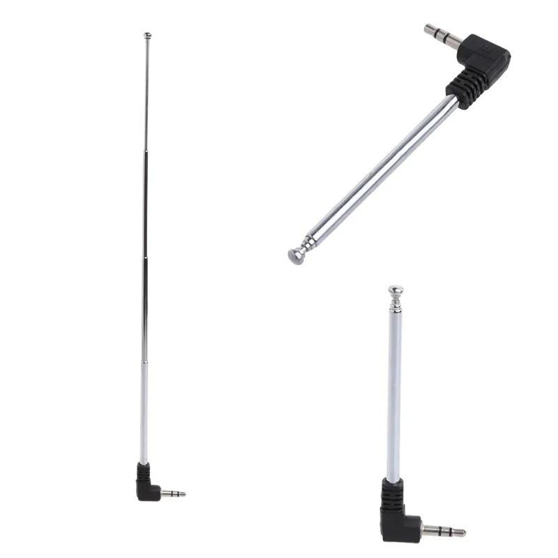 

3.5mm Radio Receiver Antenna Stainless Steel Multi-Purpose Interface FM Radio