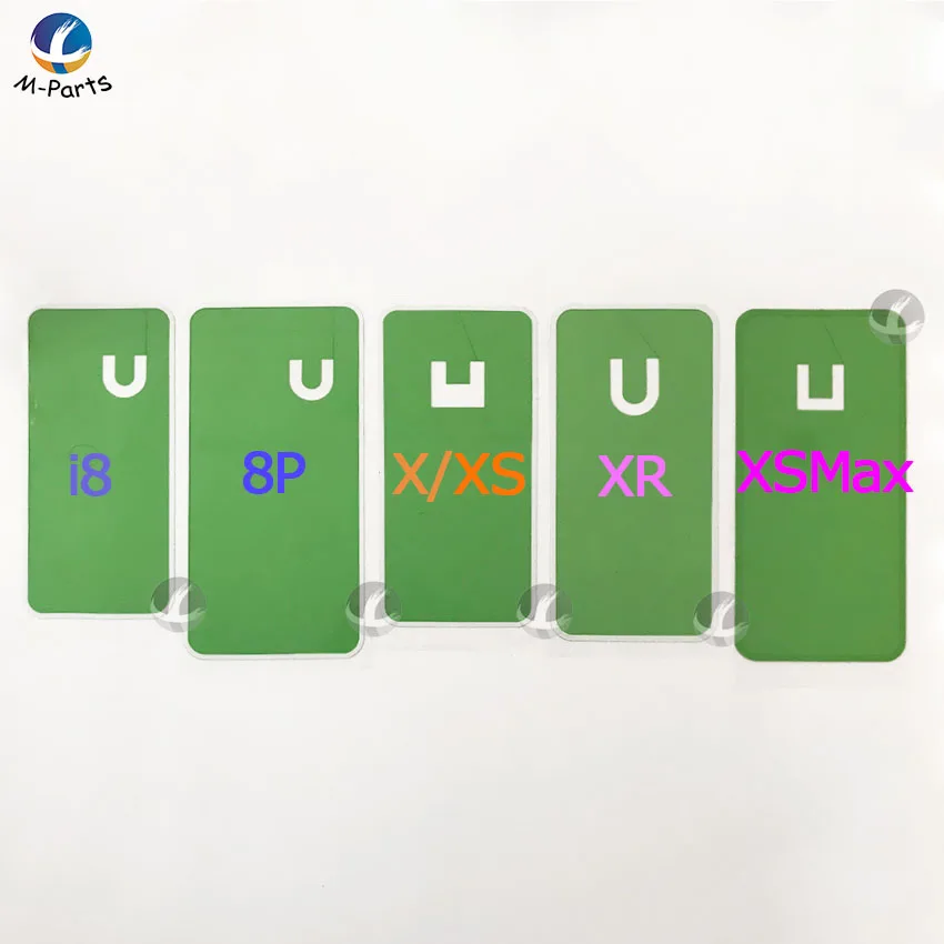Двухсторонний клей для iPhone 8 Plus X XS XR XSM Max XSMax 8G наклейка на заднюю крышку корпуса
