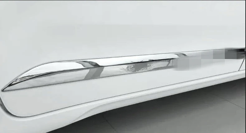 Водонепроницаемый универсальный автомобильный боковой протектор двери бампер полосы-наклейки декоративные анти-столкновения бар паста для toyota sienna 2011-18