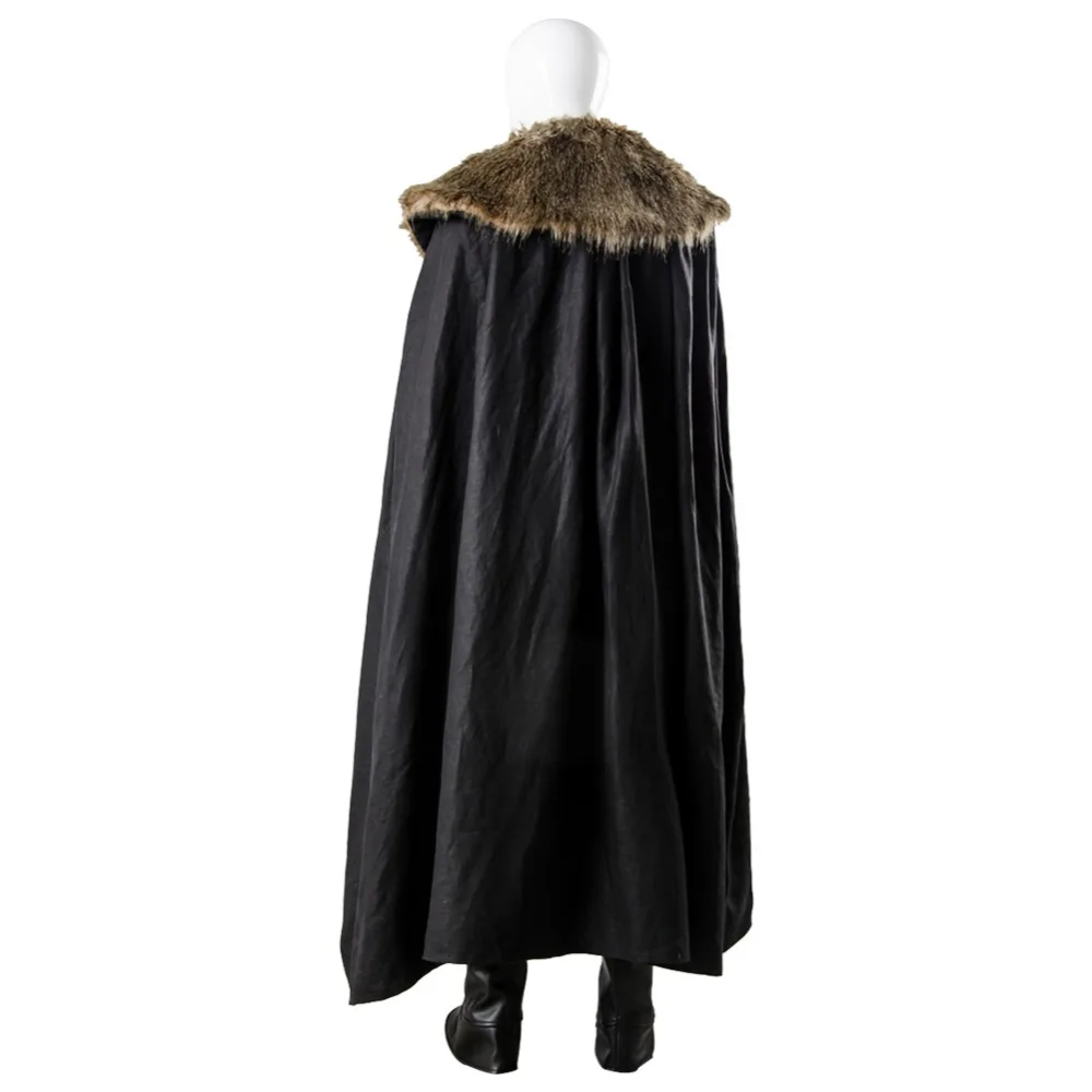 Game of Thrones Jon Snow Cosplay Costume Season 7 Outfit Full Set - GOT Snow Cosplay image 4