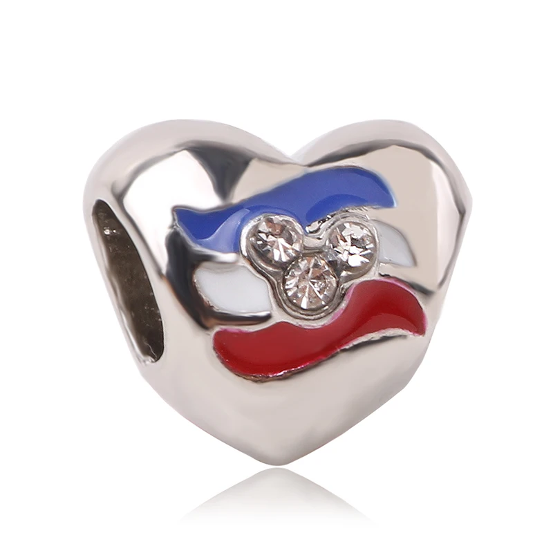 Dodocharms Fit Pandora, женские браслеты, сделай сам, ювелирные изделия, подарки для женщин, горячая Распродажа, вечерние, бусины, надеюсь, цветы, любовь, сердца, кристалл C