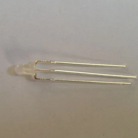3MM Green and Red anion emitting led  