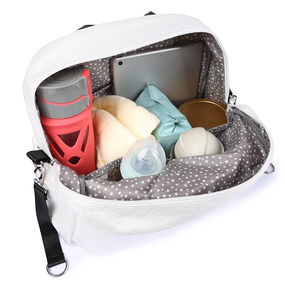 Soboba Brief Large Capacity Pearl Diaper Bags Fashionable Design Baby Care Bag for Strollers Stylis