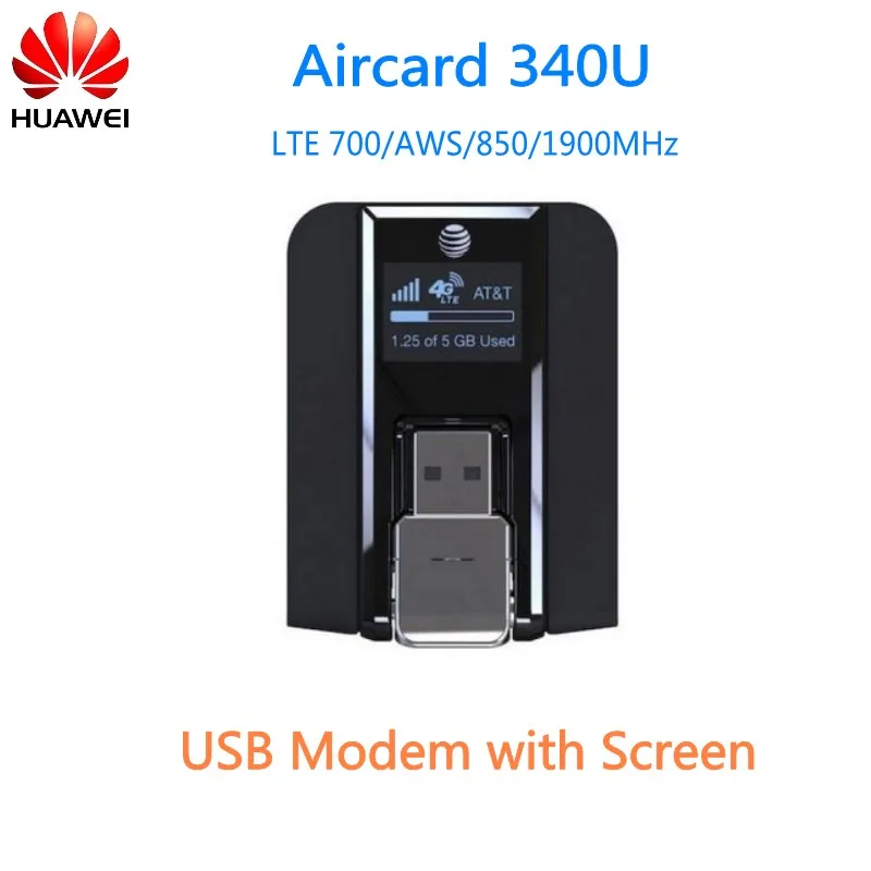 

Unlock 4G USB Modem with Screen Netgear AT&T Beam Aircard 340U modem 4g huawei Wireless