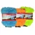 3 Pacco Auto Brillare 2 IN 1 Chenille di Microfiber Car Wash guanto/Guanto Blu, Verde, Arancione 3 Colori Disponibili Ora Auto Tampone di Pulizia