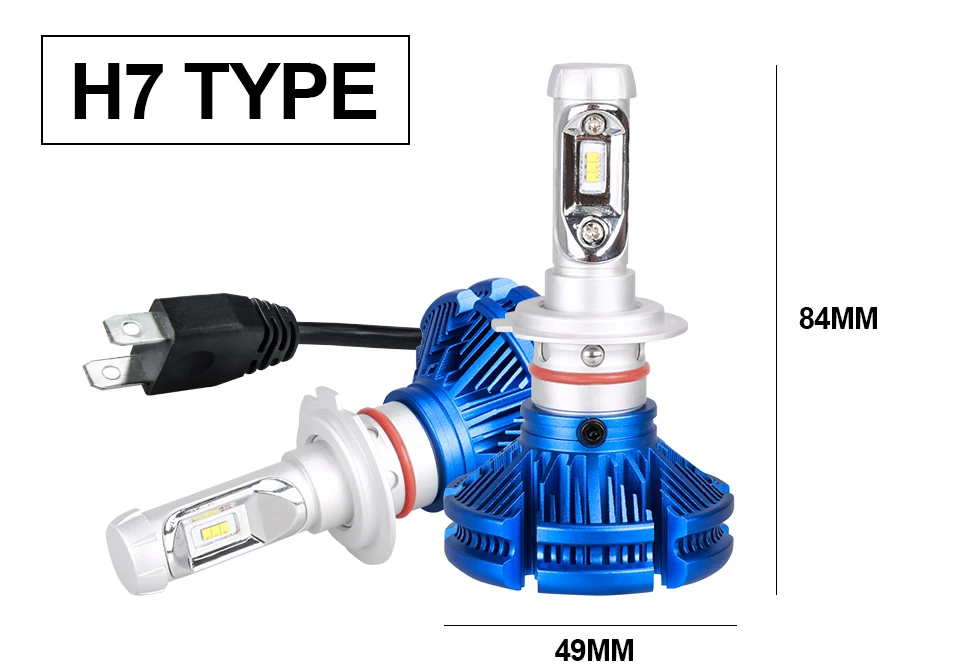 Aceersun H4 Led Car Headlight Bulb 72W 12000lm ZES Auto Headlamp H7 H11 Led for ToyotaHighlander4RunnerTercelLandHiglander (15)