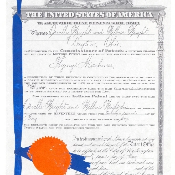 Wright Brother's patent Poster Print by Science Source (24 x 36)