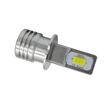 

2pcs H3 LED Fog Light Bulb 3570 CSP-Chips LED Fog Lamp Bulbs 3200Lm White 6000K/Gold 3000K Easy To Install