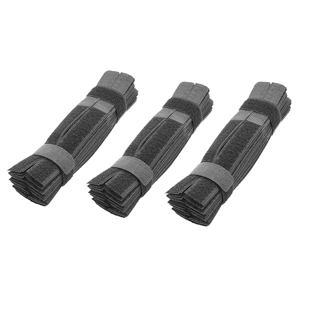 

50/100/150PCS Magic Self Ahesive Lashing Rope Multi Function Computer Cable Harness Nylon Cable Household Velcro Straps