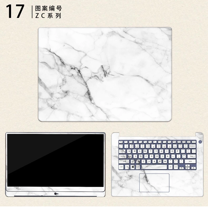 

New Laptop Sticker for Dell G5 G7 G3 Marble Grain Decal Notebook Sticker Skin for Dell 3579 7588 5577 7590 14 "15.6 " 13" Funda