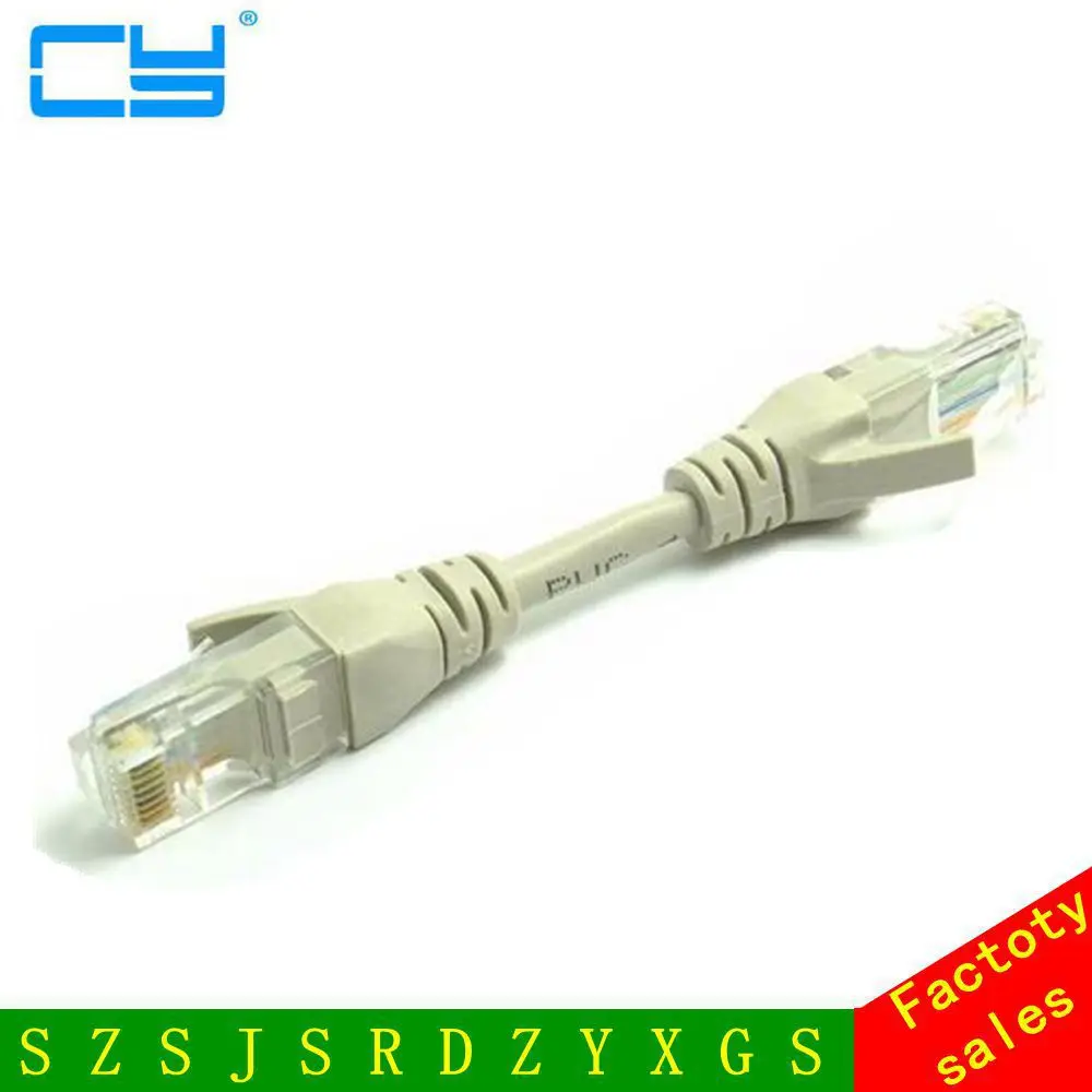 

10cm 0.1m CAT 6 cable RJ45 CAT6 CAT5 CAT 5 CAT5e UTP Ethernet Network Cable Male to Male RJ45 Patch LAN cable