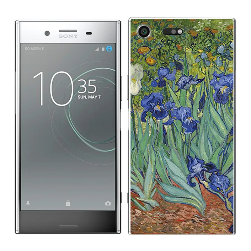 Силиконовый чехол для sony Xperia XZ Премиум чехол для Xperia XZ Премиум пейзаж окрашенный мягкий телефон для sony XZ Премиум Coque - Цвет: 08