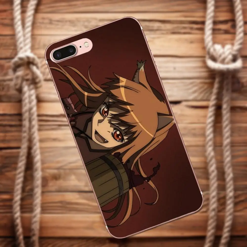 Мягкий чехол для мобильного телефона Vvcqod Spice And Wolf Holo Xiao mi Red 5 4A 3 3S Pro 4 4i 5S Max x 2 Note