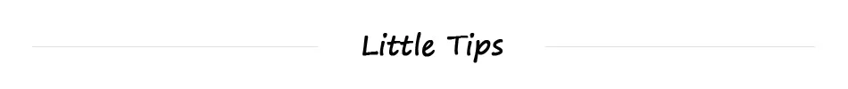 little tips