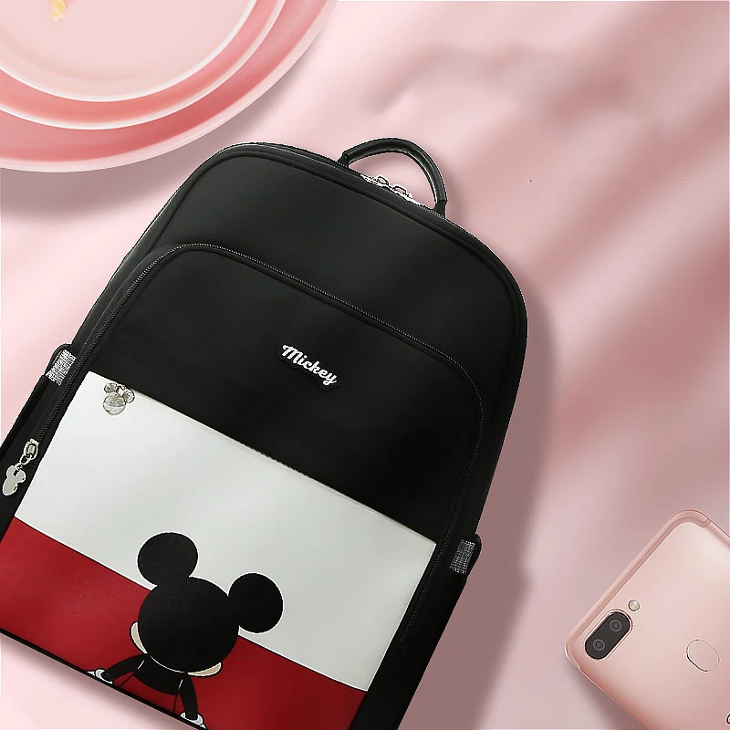 Disney сумка для подгузников рюкзак из искусственной кожи Детская Органайзер