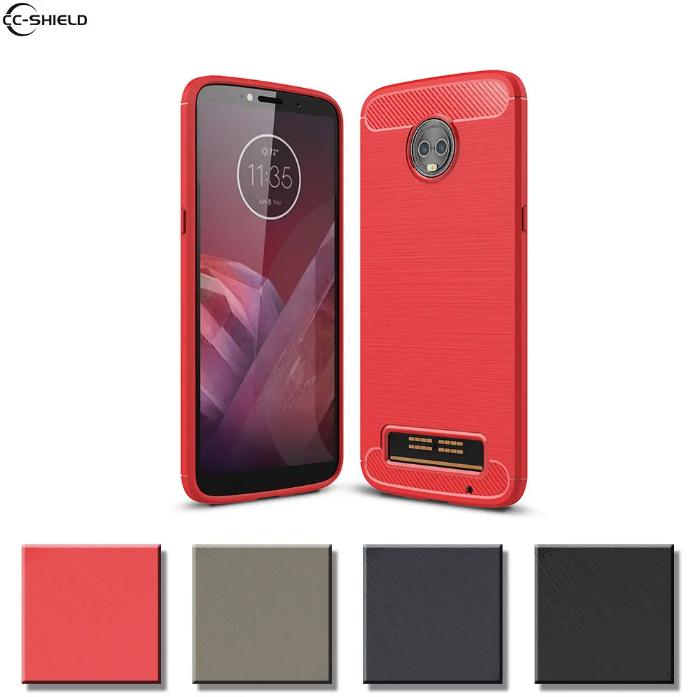 Подходящий чехол для Motorola Moto Z3 Z 3 Play бампер броня мобильный телефон Силиконовый