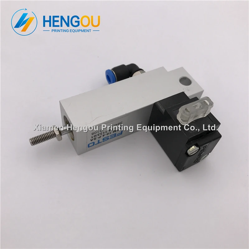

1 Piece Hengoucn Printing Machine Parts Solenoid Valve ESM-10-4-P-SA 61.184.1133 for Hengoucn PM74 SM74 Machine