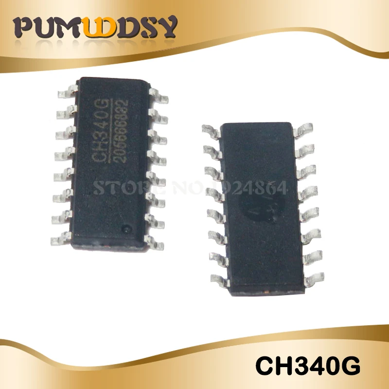 100 шт. Бесплатная доставка CH340G СОП-16 IC