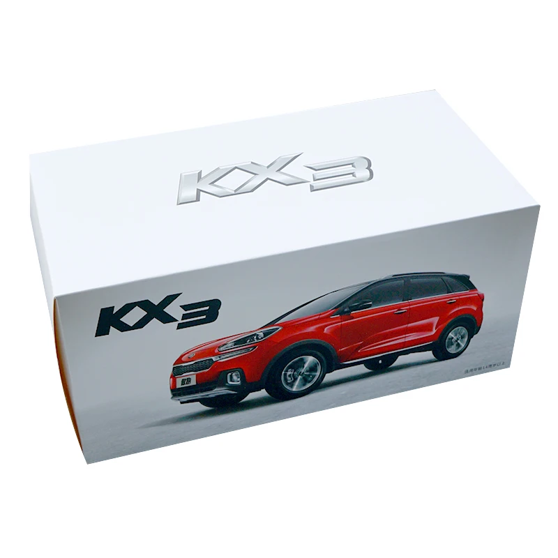 1:18 Dongfeng Yueda KIA KX3 маленький внедорожник сплав модель автомобиля, Литые металлические развивающие игрушки, качественные Подарки