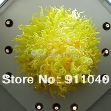 LR151- лучший продавец стиль Современная желтая люстра