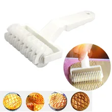 Большая пластиковая сетка для теста, роликовый нож, кухонные гаджеты, нож для пиццы, лапши, печенья, роликовое лезвие, инструмент для выпечки помадки, торта