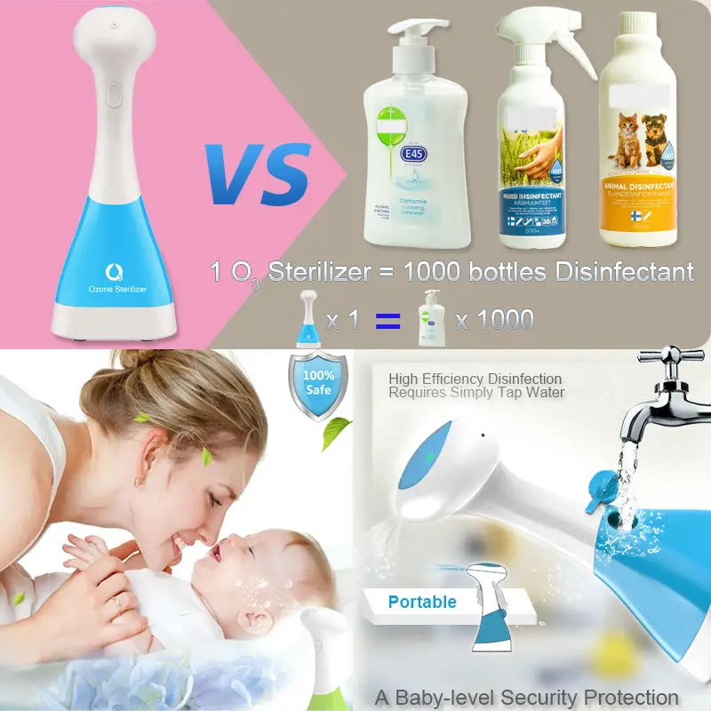 

Portable ozone meter ozone generator parts disinfection for swimming pool water ozone vaporizer ozone disinfection cabinet