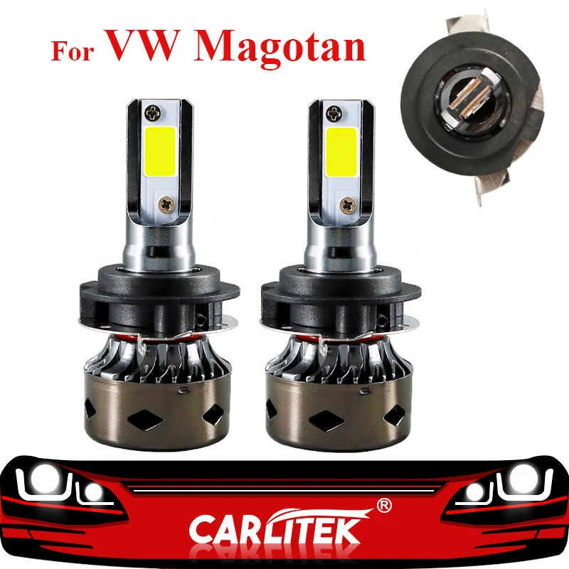 CARLitek водить автомобиль H7 для VW Magotan 12 V 12000LM 72 W 6000 K Автомобильная противотуманная лампа огни мини фар автомобиля лампа с Canbus