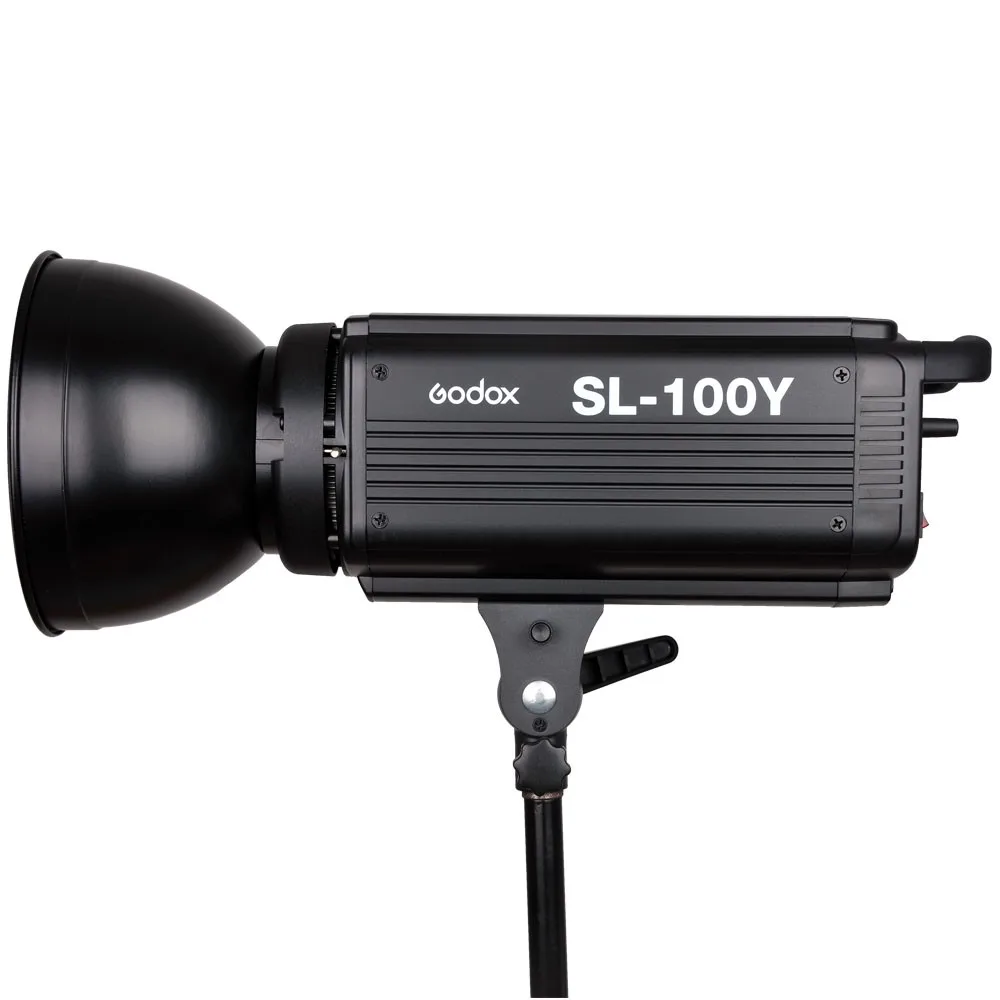 Godox-SL100Y-3300K-LED-Studio-Light-Continuous-LED-Video-Light-Lamp-Bowens-Mount-With-DSLR-Camera (5)