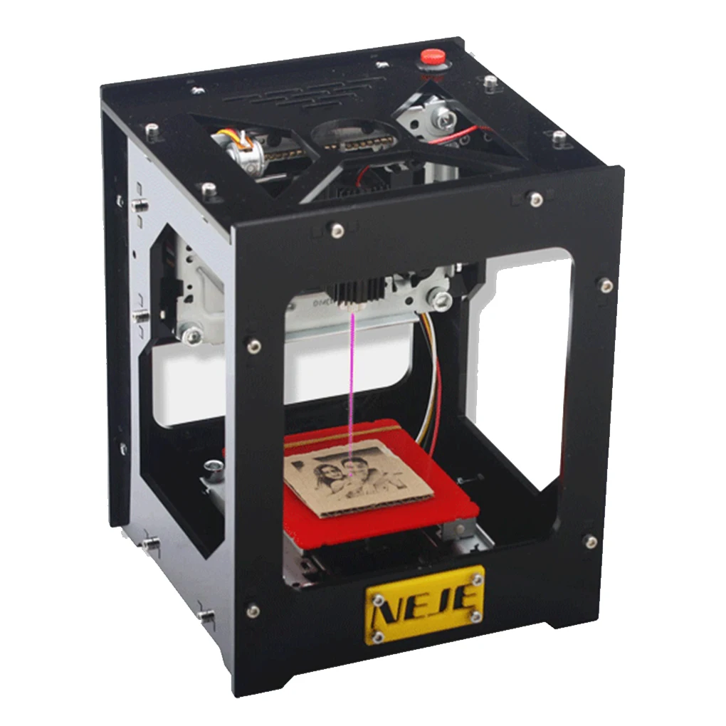 DK BL 1500mW CNC Router Mini Laser Engraving Machine Wireless Bluetooth Printer Laser Engraver For IOS