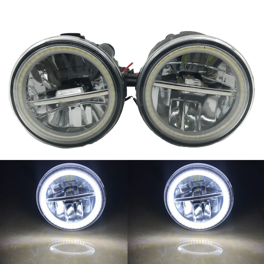 

2PCS LED Fog Lamp Assembly 20W Fog Light For Nissan X-Trail T31 Juke Vampira Quest 2007-2014 Led Fog Lights DRL Lamps