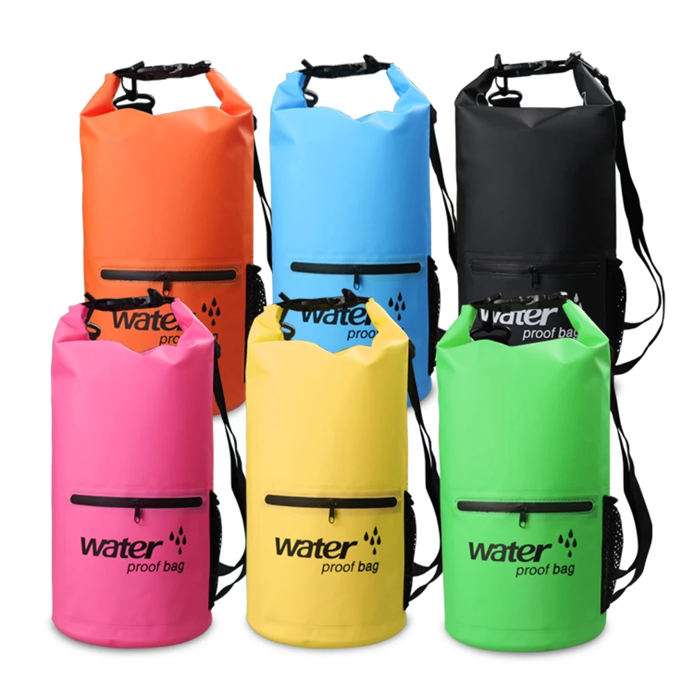 10L/20L Открытый Водонепроницаемый сухой мешок рулон-топ мешок водонепроницаемый плавающий мешок с водонепроницаемый чехол для телефона сумки для плавания