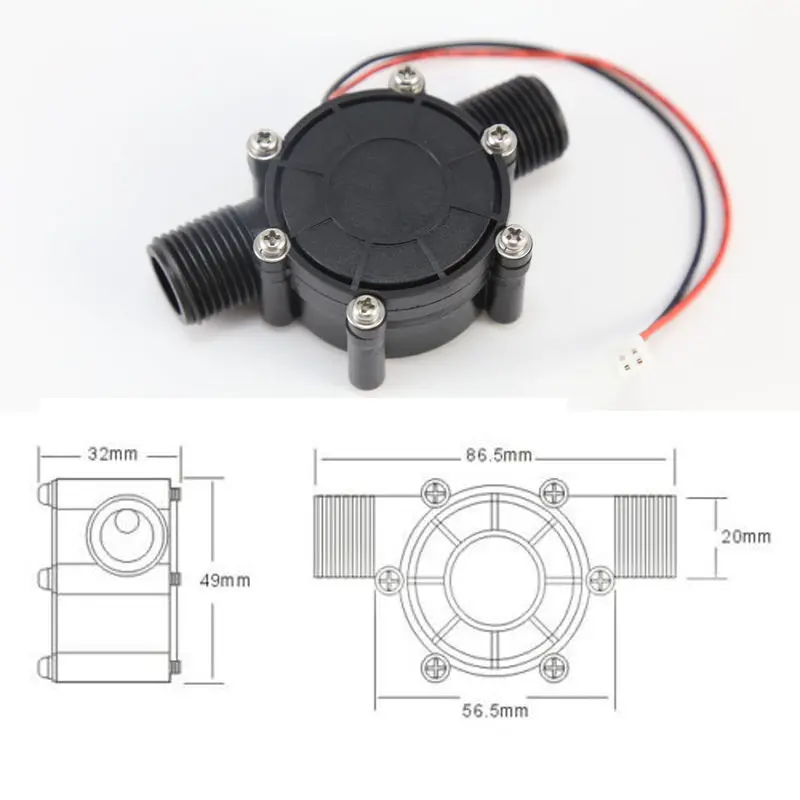 DC 12V генератор 10W micro hydro водяной турбинный воды|generator voltage|generator heatgenerator quality |
