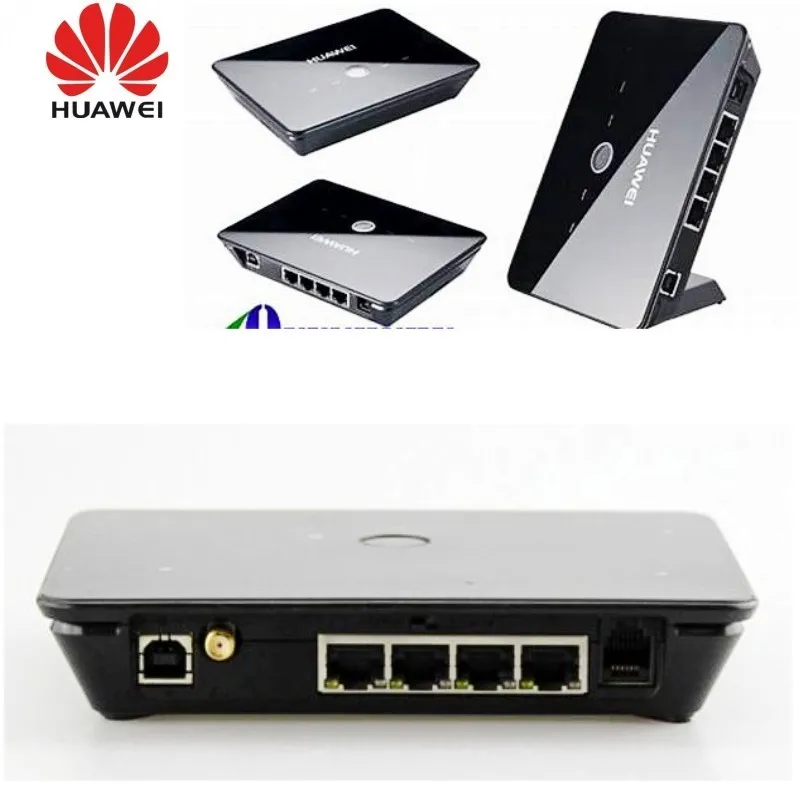Открыл huawei B970 3g беспроводной маршрутизатор шлюза HSDPA WI-FI маршрутизатор с sim-карты слоте 4 порта LAN