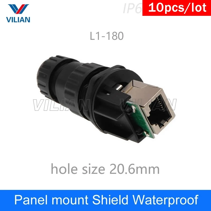 m19 rapidamente montagem tomada rj45 conector interface 01