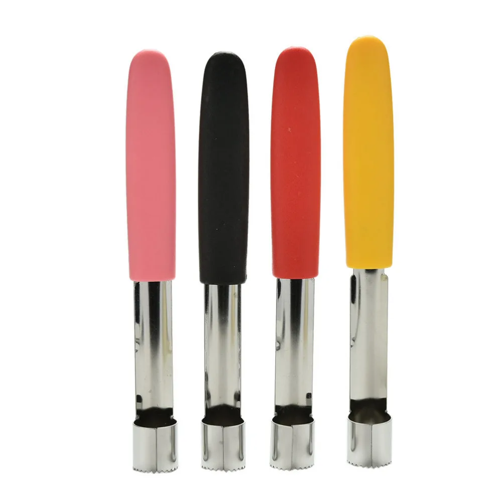 

Stainless Steel Easy Twist Core Remover Fruit Apple Corer Pitter Cutter Slicer Fruit Knife Utensil Kitchen Gadgets Tools