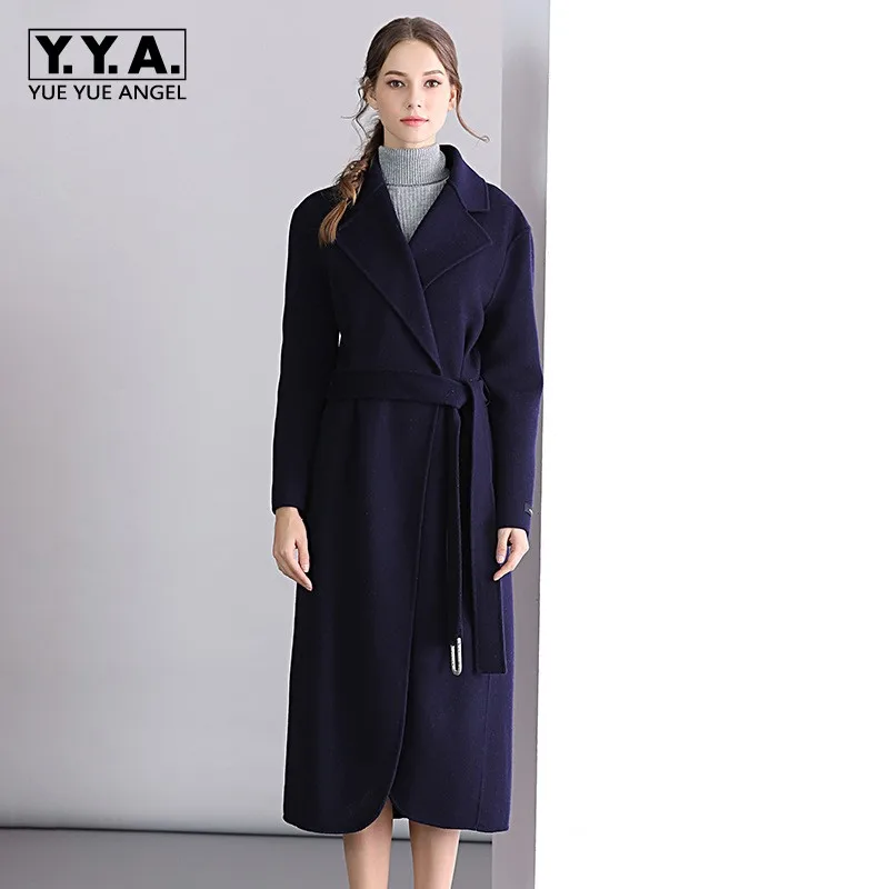 Buy Luxury Women Winter Warm Double faced Woolen Coat
