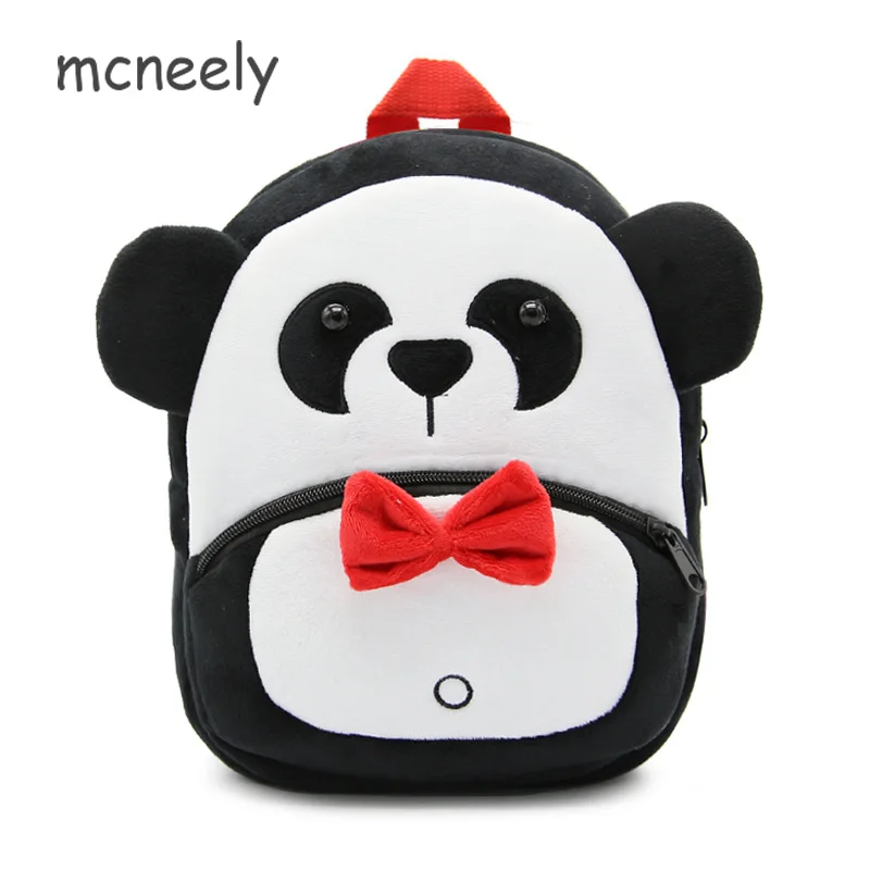 

Lovely Plush Backpacks Lovely Baby Backpack Children Panda Cartoon Kid School Bag for Baby Girls Boys