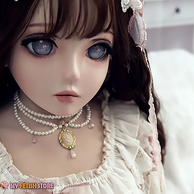 (Молли B) crossdress Смола половина головы женский/лицо девушки Kigurumi Косплэй BJD глаза DMS