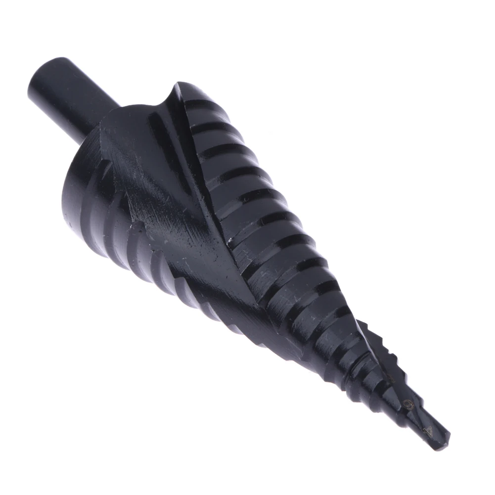 1pc HSS Titanium 4 20mm Spiral Grooved Hex shank Metal Step Drill Bit
