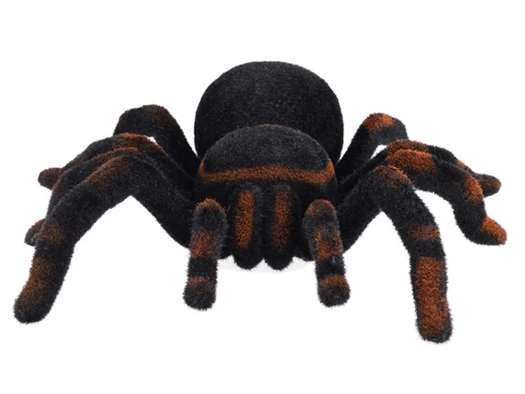 Aranha com Iluminação de Simulação de Controle Animais de Estimação Nova Chegada Infravermelho Tarantula Remoto Brinquedos Assustadores Realistas Eletrônicos Presente rc 9 High Quality Brinquedos e hobbies