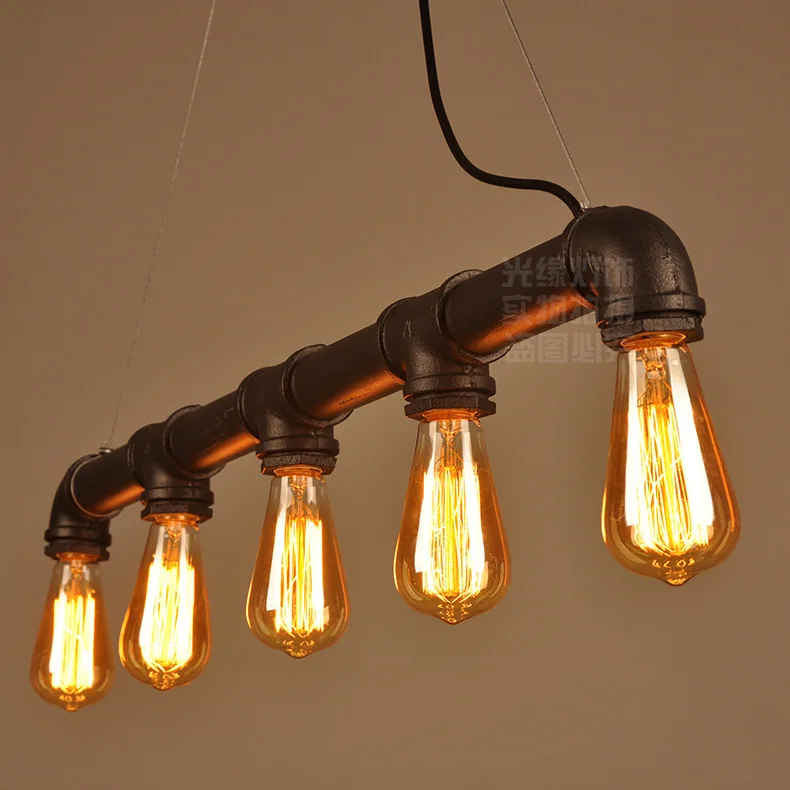 Us 96 69 38 Off Pipe Pendant Lights Lightings 5 Arms Home Bar Cafe Decorative Lighting Fixture Lamp Black Rustic In Us 96 69 38 Off Pipe Pendant Lights Lightings 5 Arms Home Bar Cafe Decorative Lighting Fixture Lamp Black Rustic In