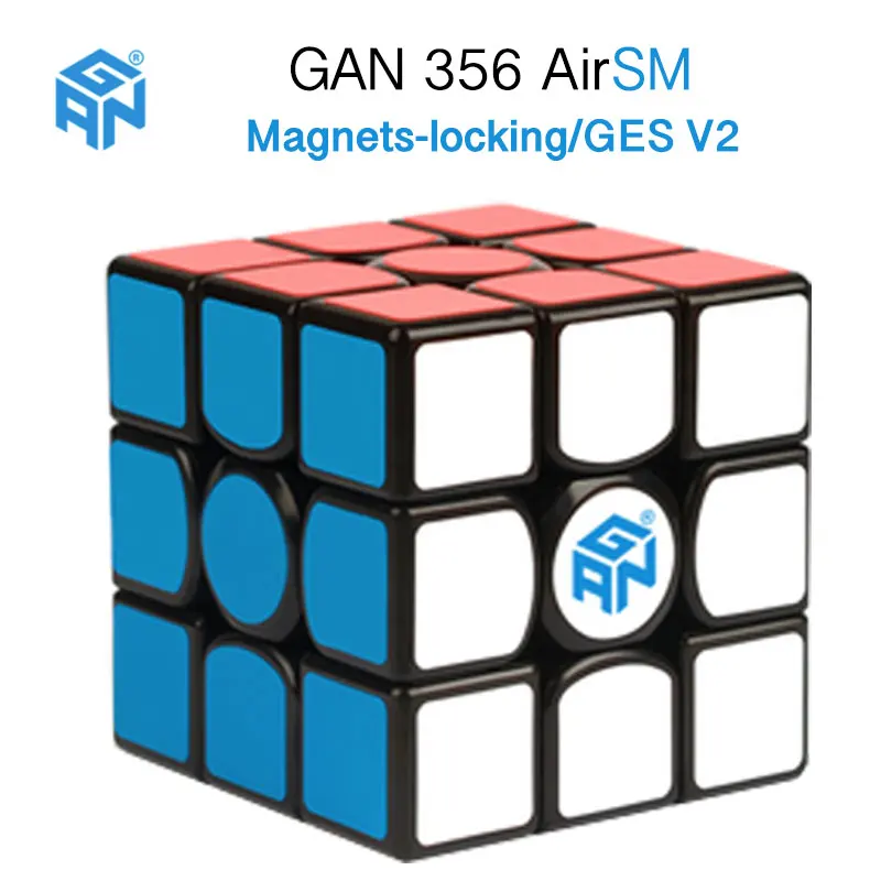 Gan 356 Air S/Gan356 Air SM с магнитами скоростной куб AirSM/356 AirS 3x3 волшебный куб головоломка Обучающие игрушки Прямая поставка